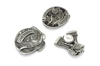 HARLEY V-Twin Evolution Series Belt Buckle Set fits 0-  All,