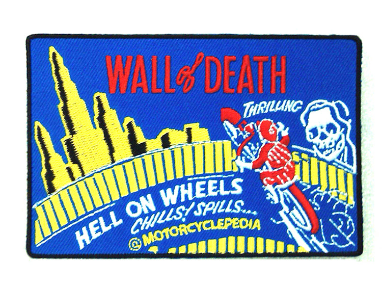 HARLEY Wall Of Death Patch fits 0-  All,