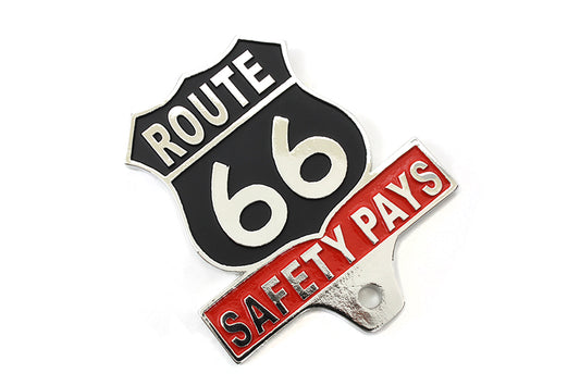 HARLEY Route 66 License Plate Topper fits 0-  All, models