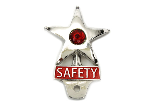 HARLEY Safety License Plate Topper with Reflector fits 0-  All, models