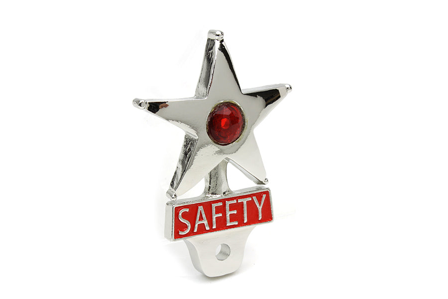 HARLEY Safety License Plate Topper with Reflector fits 0-  All, models
