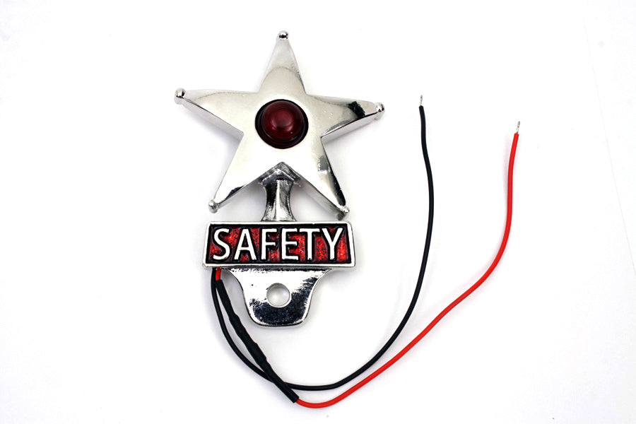 HARLEY Safety License Plate Topper with LED Lamp Fits 0-  All, models