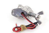 HARLEY Silver Skull License Plate Bolt Set with LED fits 0-  Custom, application