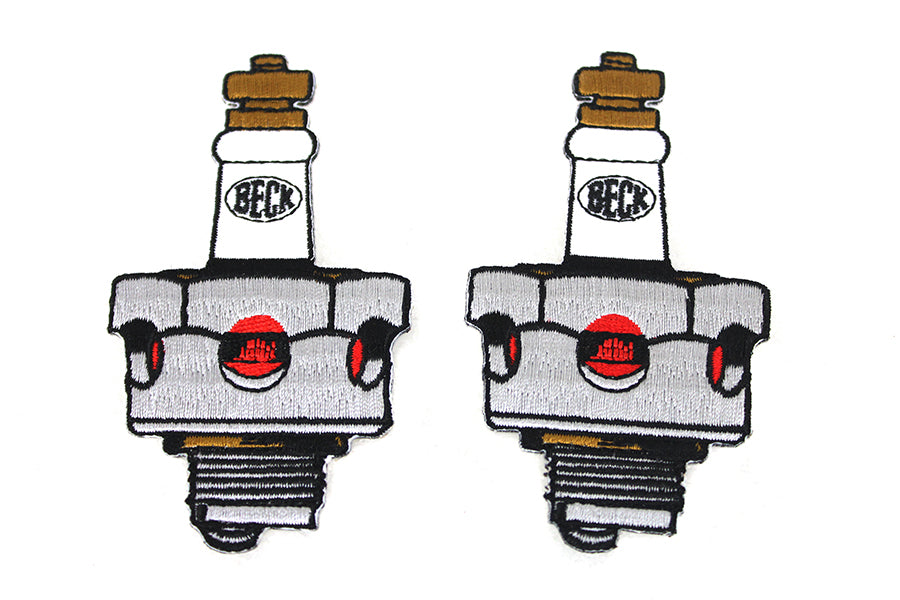 HARLEY Beck 18mm Spark Plug Patches Fits 0-  All,