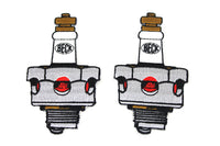 HARLEY Beck 18mm Spark Plug Patches Fits 0-  All,