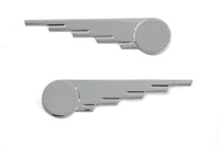 HARLEY Chrom "Speed Wing" Emblem-Set passend für FL-Modelle von 1941-1957,