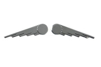 HARLEY Chrom "Speed Wing" Emblem-Set passend für FL-Modelle von 1941-1957,