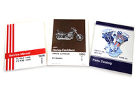 HARLEY 1966-1984 Shovelhead Reparatur- und Ersatzteilhandbuch Set Passend für 1966-1984 FL,   1966-1984 FL,