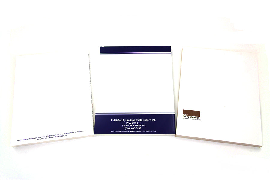 HARLEY 1966-1984 Shovelhead Reparatur- und Ersatzteilhandbuch Set Passend für 1966-1984 FL,   1966-1984 FL,