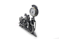 HARLEY V-Twin Pewter Motorraduhr 4-1/2 Zoll hoch Passend für 0- Alle Modelle