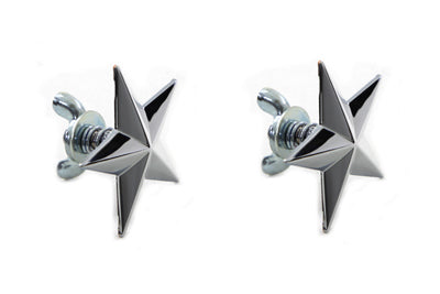 HARLEY Chrom Zier-Sternnieten-Set Passend für 0- Alle, Modelle