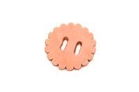 HARLEY Rosette aus Naturleder mit Concho 1-3/4 Zoll Passend für 0- Alle, Modelle
