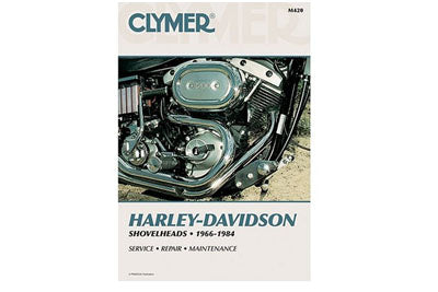 HARLEY Clymer Reparaturhandbuch für 1966-1984 Shovelhead Passend für 1966-1984 FL, 1966-1984 FLH, 1971-1984