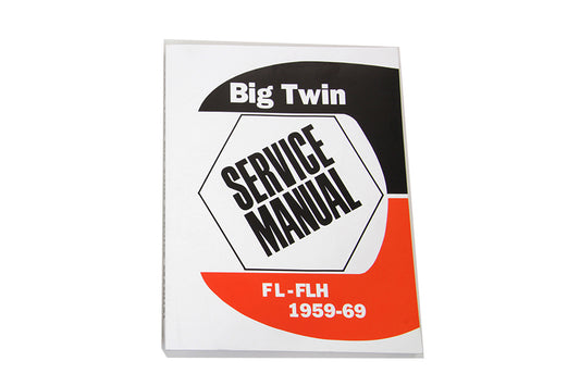 HARLEY 1959-1969 FL Factory Service Manual fits 1959-1969 FL,