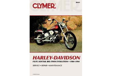 HARLEY Clymer Reparaturanleitung für 1984-1999 FXST-FLST Passend für 1984-1999 FXST, 1984-1999 FLST,
