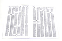 HARLEY Lack- und Nummernreferenzbuch passend für 0- Custom, Anwendungen