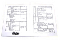 HARLEY Lack- und Nummernreferenzbuch passend für 0- Custom, Anwendungen