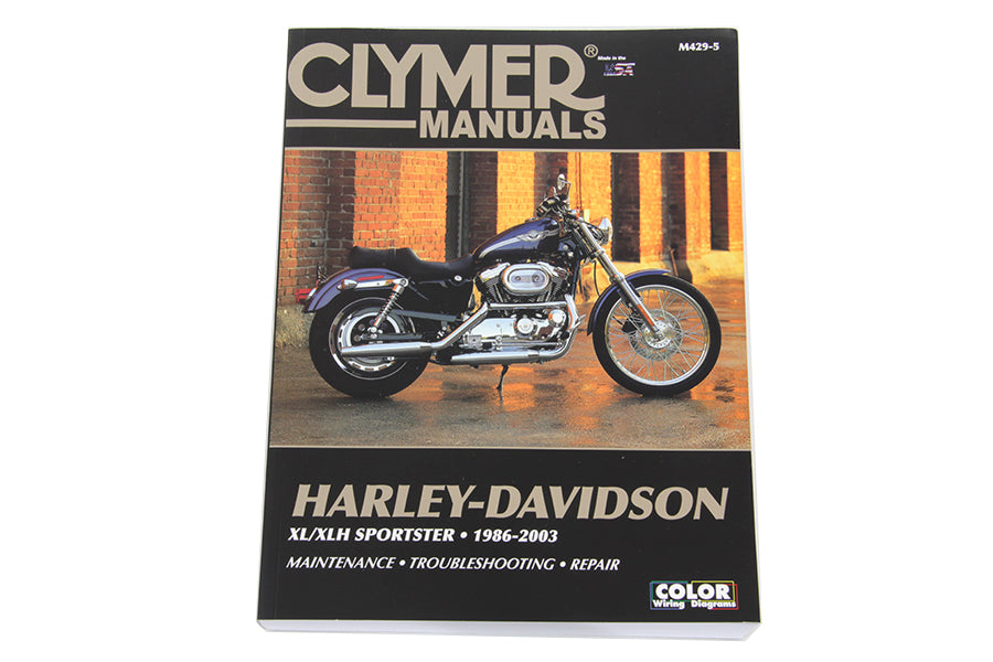 HARLEY Clymer Reparaturanleitung für XL Modelle von 1986-2003 Passt für XL Modelle von 1986-2003,