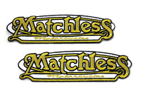 HARLEY Matchless Motorradaufnäher Passend für 0- Alle