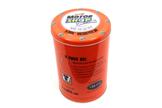 HARLEY 1.5 Gallon V-Twin Round Oil Can fits 0-  All, models