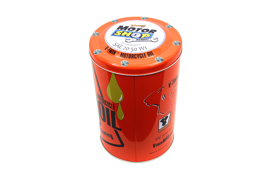 HARLEY 1.5 Gallon V-Twin Round Oil Can fits 0-  All, models