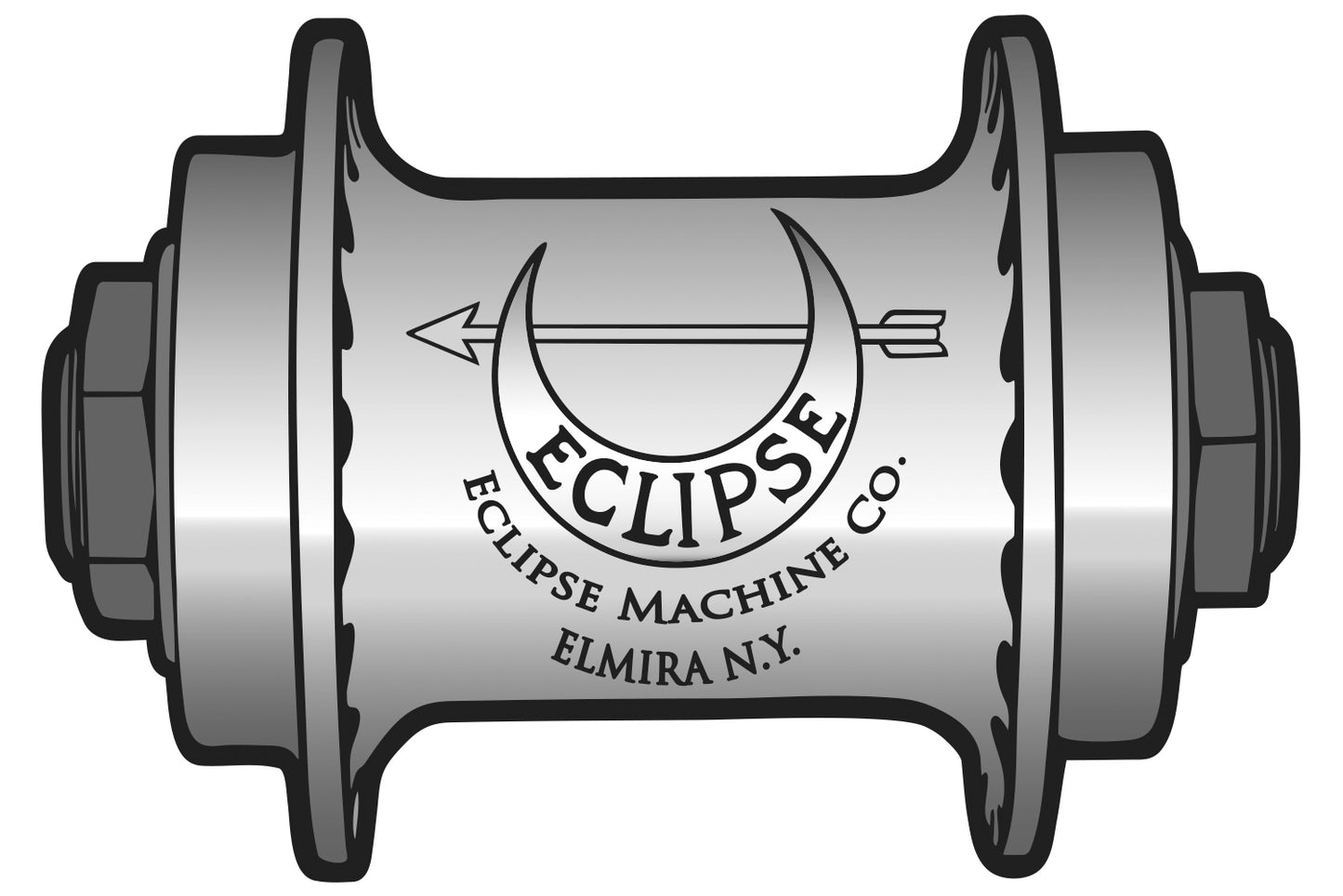 HARLEY Eclipse Naben-Patch-Set, passend für 0- Alle,