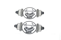 HARLEY Eclipse Naben-Patch-Set, passend für 0- Alle,