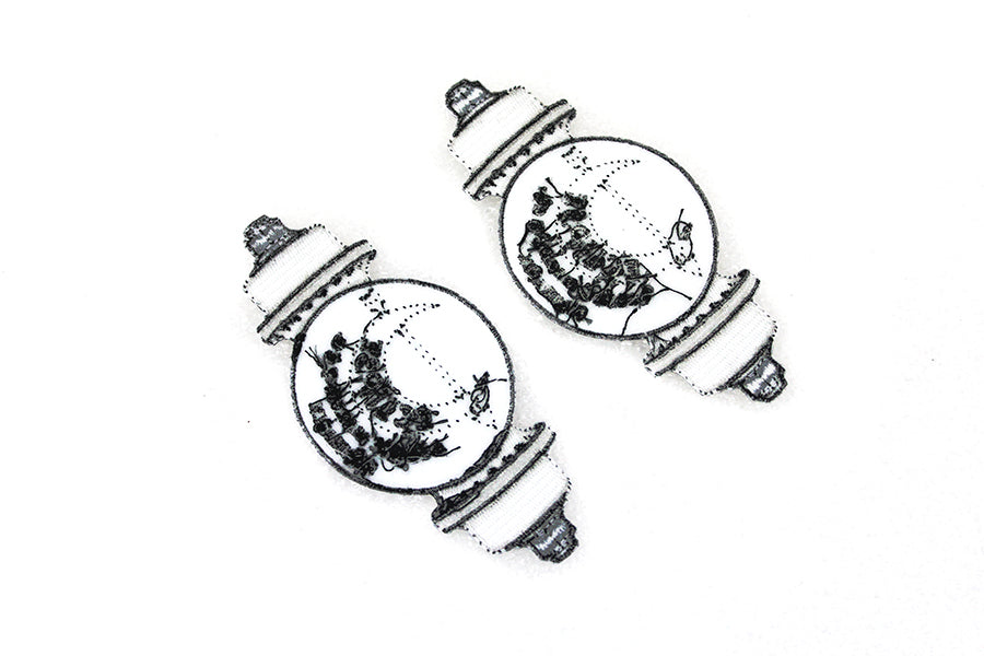 HARLEY Eclipse Naben-Patch-Set, passend für 0- Alle,