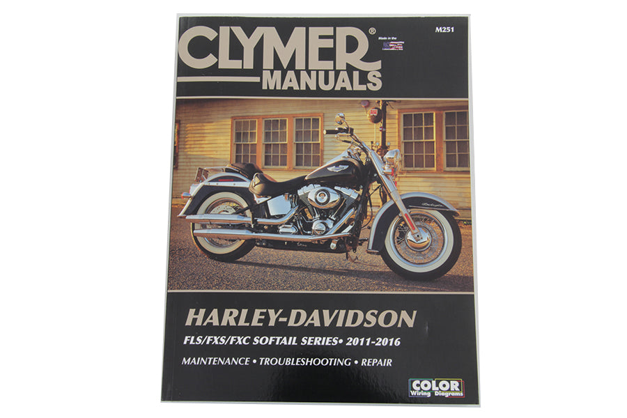 HARLEY Clymer Reparaturhandbuch für 2011-Up FXST, FLST Passend für 2011-2017 FXST, 2011-2017 FLST,