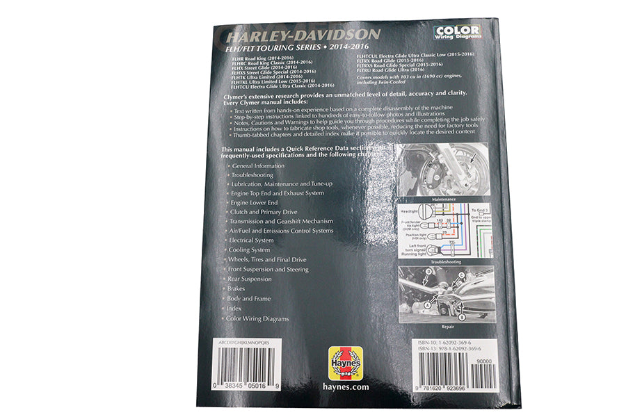 HARLEY Clymer Reparaturanleitung für 2014-2016 FLT Passend für 2014-2016 FLT,