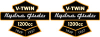 HARLEY 1949-1957 Hydra Glide Patches Passend für 0- Alle, Anwendungen