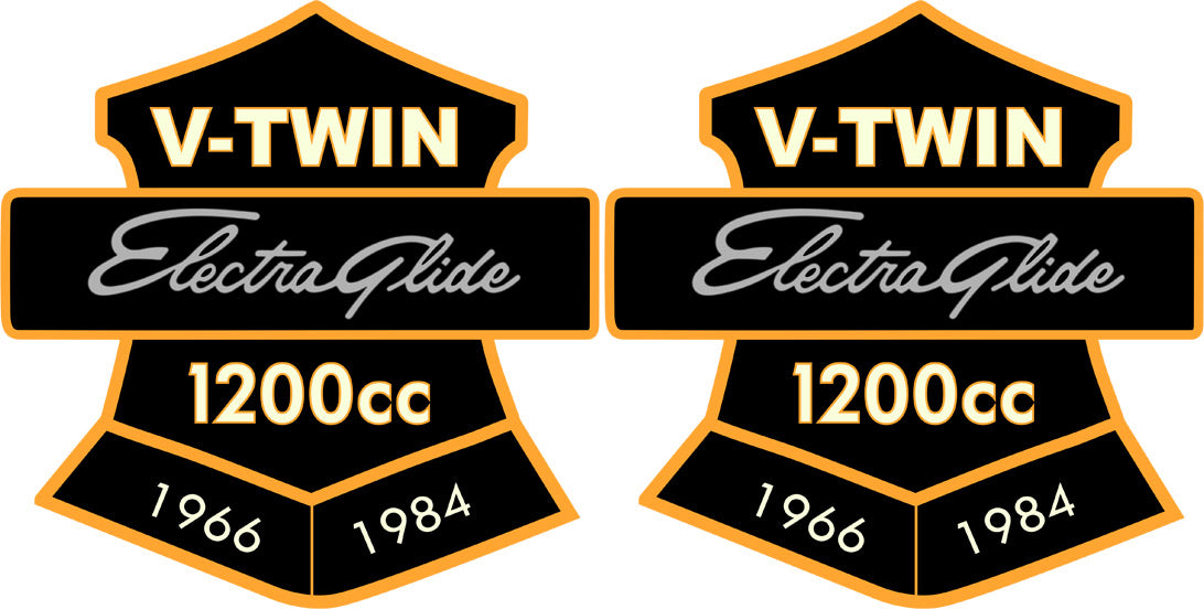 HARLEY 1966-1984 Electra Glide Patches Passend 0- Alle, Anwendungen