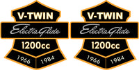 HARLEY 1966-1984 Electra Glide Patches Passend 0- Alle, Anwendungen