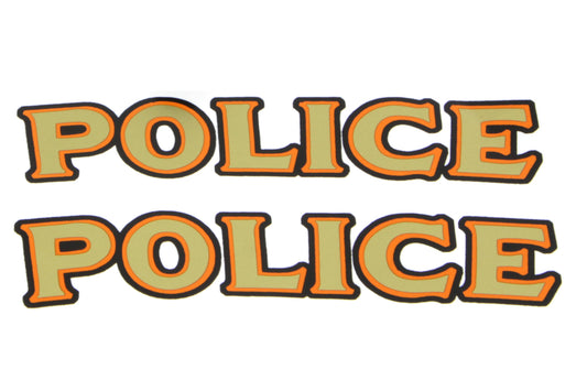 HARLEY Front Fender  inchPolice inch Decal Set fits 1941-1984 FL,