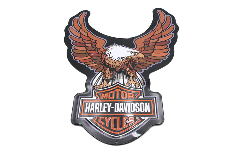 HARLEY Harley Davidson Bar & Shield Eagle Tin Sign Fits 0-  All, models