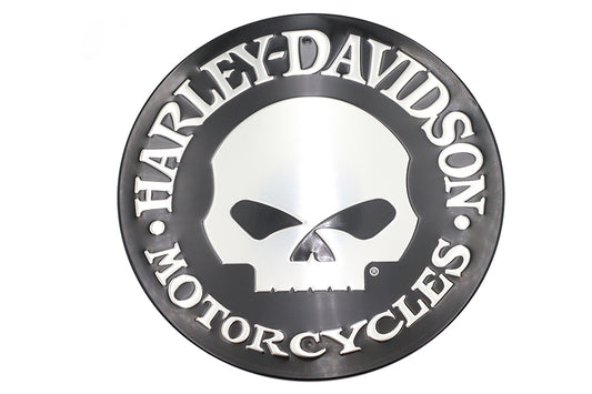 HARLEY Harley Davidson スカルティンサイン 0- すべてのモデルに適合