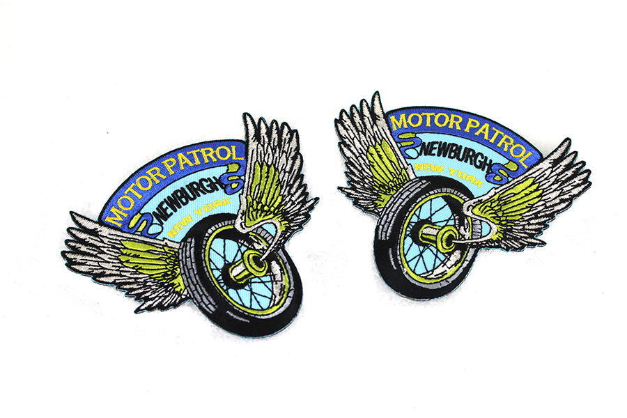 HARLEY Polizei Motorradstaffel Newburgh, NY Aufnäher Passend für 0- Alle, Modelle