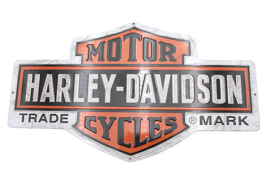 HARLEY Harley Davidson ノスタルジックバー&シールド ティンサイン 0- すべてのモデルに適合