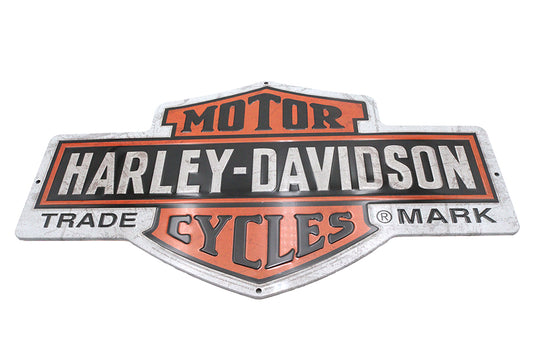 HARLEY Harley Davidson ノスタルジックバー&シールド ティンサイン 0- すべてのモデルに適合