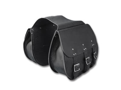 HARLEY 3-Schnallen Überwurfsatteltaschen Schwarz Passend für 0- Alle Modelle