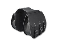 HARLEY 3-Schnallen Überwurfsatteltaschen Schwarz Passend für 0- Alle Modelle
