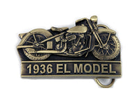 HARLEY 1936 Knucklehead Gürtelschnalle Passt 0-  Alle,