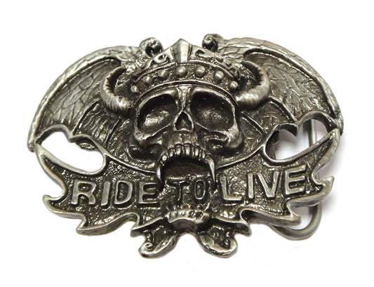 HARLEY Ride To Live Belt Buckle fits 0-  All,