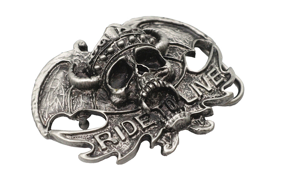 HARLEY Ride To Live Belt Buckle Fits 0-  All,