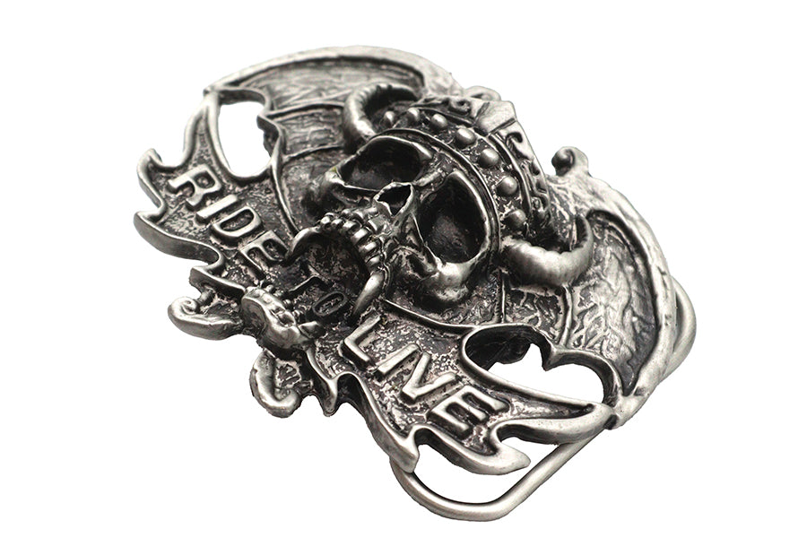 HARLEY Ride To Live Belt Buckle Fits 0-  All,