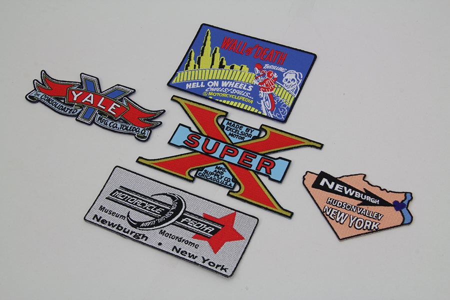 HARLEY Stoffaufnäher-Set Serie 12 Passend für 0- Alle,
