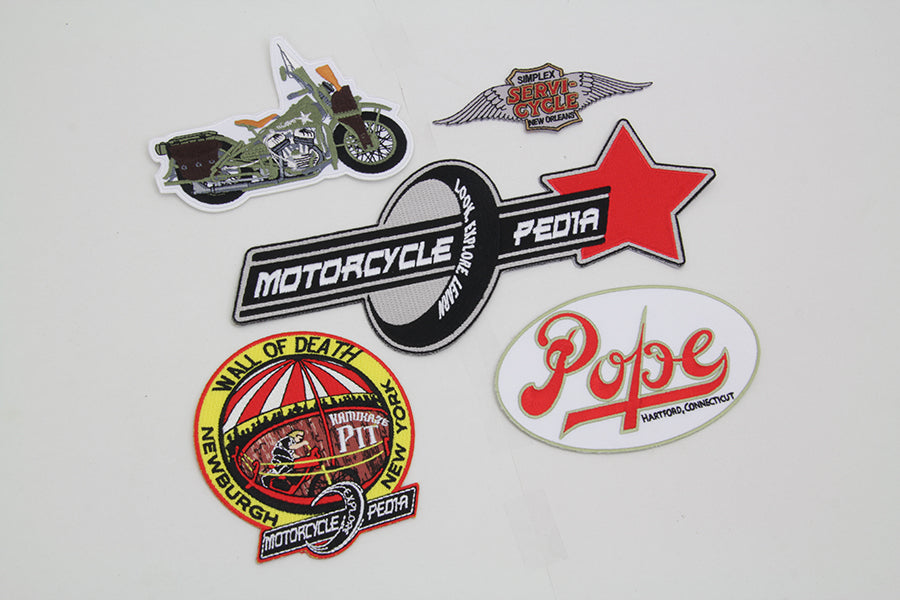 HARLEY Stoff-Patch-Set Serie 13 Passt 0-  Alle,