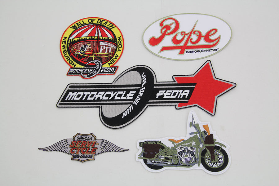 HARLEY Stoff-Patch-Set Serie 13 Passt 0-  Alle,