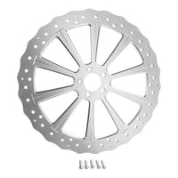 Custom Chrome HARLEY 18" POLISHED STEELESS STEEL FRONT BRAKE ROTOR