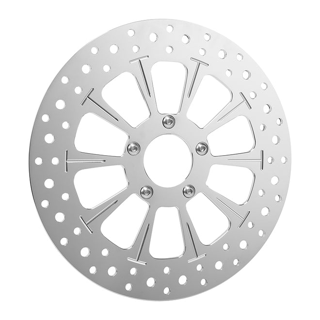 Custom Chrome HARLEY 11.5" POLISHED STEELESS STEEL REAR BRAKE ROTOR